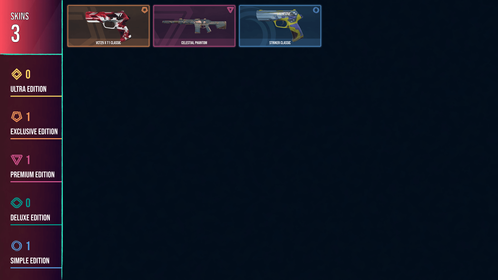 🥑 NA 🥑 3 SKINS 🥑 VALUE: 3080 VP 🥑 VCT25 x T1 Classic 🥑 Celestial Phantom 🥑 Striker Classic 🥑 RANKED READY 🥑 77 LEVEL 🥑 INSTANT DELIVERY 🥑 FULL ACCESS 🥑 FONO6 🥑