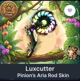 Fisch | Luxcutter Toxinburst Rod Skin | Free 10x Sovereign Relic | Fast Delivery