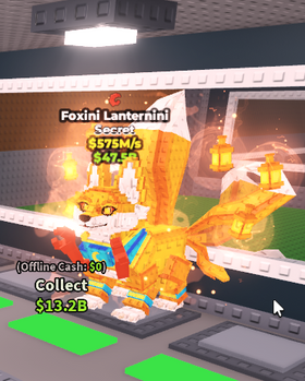 Foxini Lanternini 575M/s - Steal a Brainrot