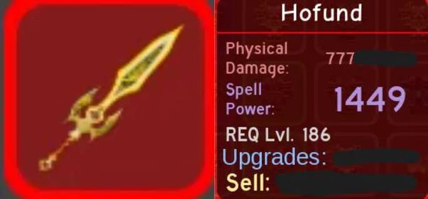 Hofund 77.7 | Dungeon Quest Reborn | Roblox | Fast Delivery