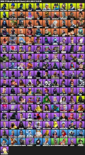 171 Skins | Midas, Rogue Agent, Rose Team Leader, Ghoul Trooper, Mandalorian