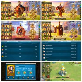 SUPER RARE - 82M Vip 16 - 4 March - 31 Legend Equip - 3.000 Day Speed Up - 30B RSS - 14 Legend Expert - 93K Gems - 4 Legend CH Skin - 52 Passport