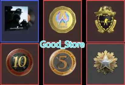 19Game 10 LvL Steam-Rust-CS2 Prime+5Medals(2016 Service Medal/10Y/5Y/Loyalty Badge/Global Offensive Badge)Faceit Ready