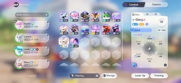 ANNI01: SV: APAC - Level 57 - 13 prisma + 1 dupe glacy - map 70% - lumin max 150 - bola prisma + Crystal - prismana -  rv level 7
