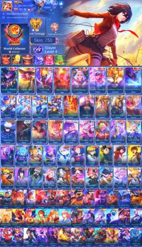 #62R | World Collector Rank 30K | 8 Legends | 750 Skin