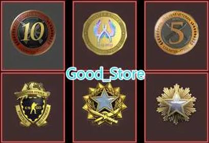 CS2 Prime 869 hours+6Medals(2016-2017 Service Medal/10Y/5Y/Loyalty Badge/Global Offensive Badge)-Faceit Ready