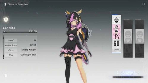 ⭐️️Sale⭐️️Lv60 - 20.6K AS - Shield Knight - Tempest Ogre T1 - Void Ogre T2 - Evernight Break Mount
