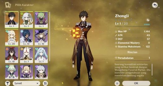 ASIA Female AR 10 Zhongli Nahida full accsess