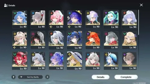 25 Limited 12 Signature | RC2 SK RC1 Lucy, Chisa, Jinhsi, Carlotta, Changli | Very Well Build EZ Clear End Game Content | SIngle Login Google | Server SEA UL 80