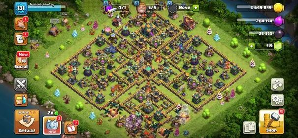 🔥 Epic TH14 | 🧱 All Walls Maxed | 🦸 Heroes 50-51-18-38-05 | ⚔️ Decent Equipment | ✏️ Name Change Free | 🔥 BEST-DEAL