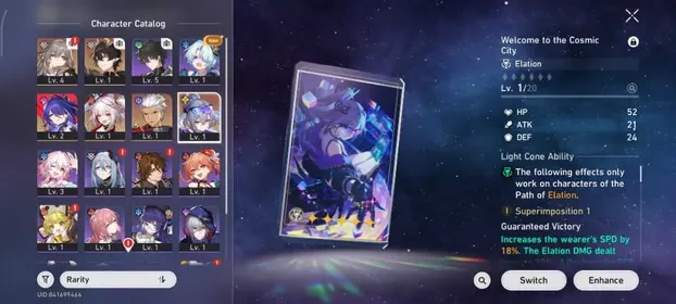 [ASIA] Level 5 | Silver Wolf LV.999 + LC Signature 2X | Sparxie | Golden Companion Spirit x2 | Female MC | All Unset