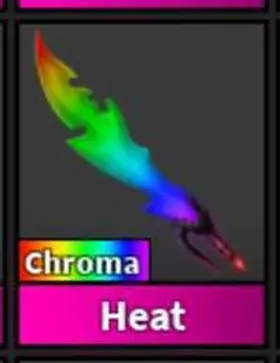 Chroma Heat | Murder Mystery 2 Item | Cheapest 💯🔥 | Instant Delivery ⚡ | Murder Mystery 2 | MM2