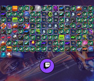 👑 Twitch Drops 👑 CRL League Play 💜 Rocket League [Total 130 Items]