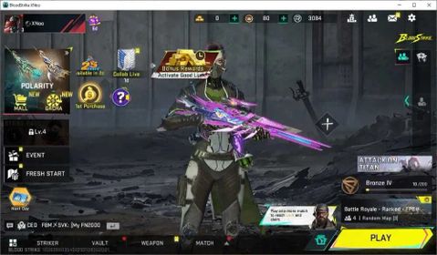 ASIA|Starter|1 ETERNAL: Galil - Blight's Embrace|1 Legendary Gun|8 Strikers|1 Rare PlaypalCheck SS|LogNetEase(BS744Z)