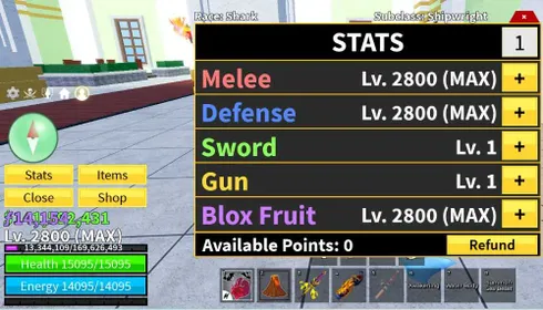🌟【🏴‍☠️ BLOX FRUITS 】🦊7 Perm: Kitsune 🍩 Dough 🌟 Buddha 🔊 Sound ⚔️Blade 🌀 Spin 🚀 Rocket ✨ Level: 2,800⚔️ Cursed Dual Katana ⚔️ True Triple Katana✅ Instant