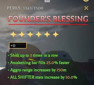 Founder Blessing Aotr