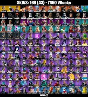 169 Skins 🎁 PSN/Xbox/PC/Nintendo🎁 Leon S. Kennedy 🎁 Captain Levi 🎁 Claire Redfield 🎁 Mikasa Ackermann 🎁 Eren Jaeger 🎁 Aloy 🎁 Chun-Li 🎁Full Email Access