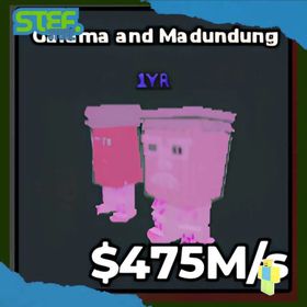Candy Garama and Madundung 475M/s 1YR Trait RUSH SELL | INSTANT DELIVER | Steal A BrainRot