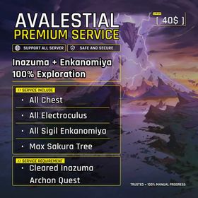 Inazuma Exploration 100% Ultimate Service
