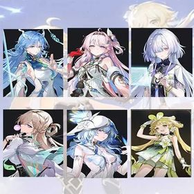 Asia lv 8| Qingxiao + Denia + Mornye + Lynae + The Shorekeeper + verina | Random 4 stars |The novice pool is not used