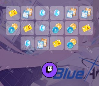 🧨 Twitch Drops 💜 Blue Archive Drops S3 💜 Blue Archive [Total 16 Items]