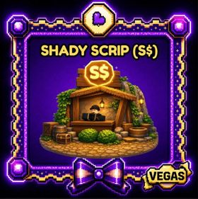 🪙 30,000 Shady Scrip (S$) (Bazaar Currency) (COINS) (COVERED TAX) | Via Trading Plaza | Fisch |