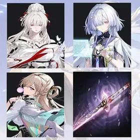 Asia| Hiyuki + Mornye + Lynae + Hiyuki Weapon | Random 4 stars |The novice pool is not used