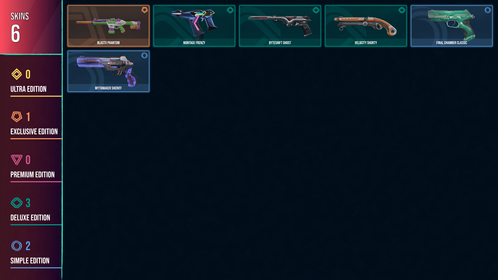 🥑 EU 🥑 6 SKINS 🥑 VALUE: 2175 VP 🥑 BlastX Phantom 🥑 Byteshift Ghost 🥑 Montage Frenzy 🥑 Velocity Shorty 🥑 Final Chamber Classic 🥑 Mythmaker Sheriff 🥑 RANKED READY 🥑 113 LEVEL 🥑 INSTANT DELIVERY 🥑 FULL ACCESS 🥑 FDuO6 🥑