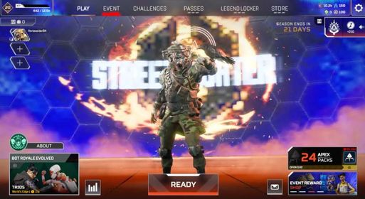 💥 APEX LEGENDS ACCOUNT ⚡ LEVEL 20 🏆 RANKED UNLOCKED 🎯 10.0 K/D RATIO 💣 24 APEX PACKS 💰 10.2K LEGEND TOKENS + CRAFTING METALS 🚀 INSTANT DELIVERY
