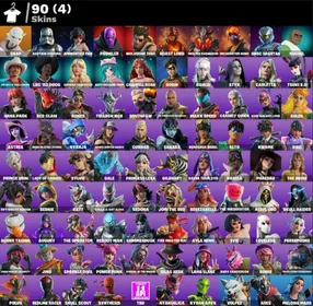 Fortnite: 90 SKINS Snap | Captain Phasma | Polus | Prowler | Gunnar | Roast Lord | Evie + 1200 VB ✅ All Platforms ✉️ Full Access