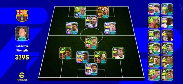 #43 Only Konami 💫 3195 CS 💫 Yamal 105 💫 Baresi 105 💫 Eto'o 103 💫 Full Access 💫 Android & iOS
