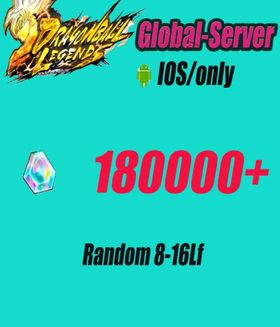 Dragon Ball Legends|[iOS only]180000 Time Crystals|+ Random 5-10LF |BIND ID |Full Story |Fast Shipping
