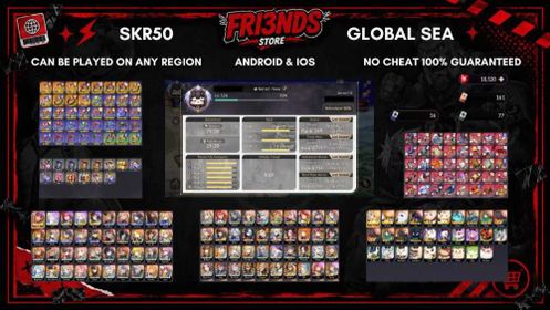SKR50 | GLOBAL ASIA | BEAST WHALE FAI T6 JURI T6 GELIDUS T3 + T6 L/L+ SSR CHAR + 9 6STAR LEGENDARY PET + 18,5K RUBIES + 294 TIX