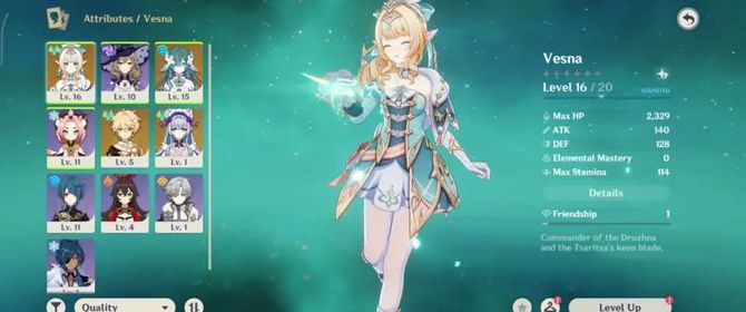 [ASIA][UID:18257] AR10 Aether|Starter Vesna + Vodyanitsa + Yumemizuki Mizuki + Standard Characters Claimed[All Unset][Log Hoyoverse][Fast Delivery]