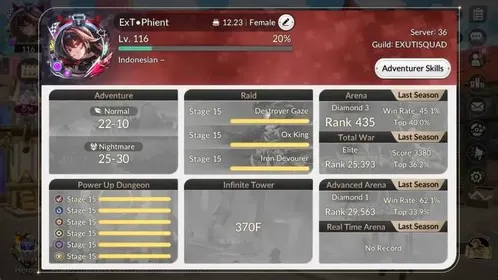 Global |FullEX7 (MeliaTC2,Fai,GelindusTC3,RosieTC2,Juri)|39 TC6(Dellons,Rudy,Etc.)|3k Ruby|2 LegCost|BLESPERM|Netmarble|7KR090B