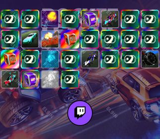 ❤️ Twitch Drops 🌌 RL x EWC 2026 VLJZ ❤️ Rocket League [Total 28 Items]