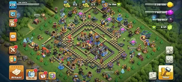 TH18 MAX➤2210 CWL MADEL➤NICE TROOPS AND DEFENCE➤[HERO-87-100-70-66-55-10]➤10x EPIC EQUIPMENT➤MAGIC ITEMS➤FULL ACCESS