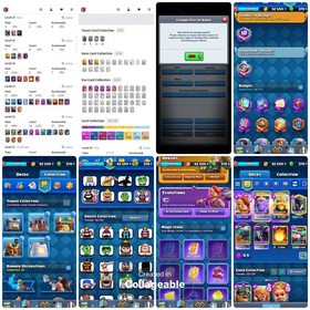 KT 16 - Level 1489 - 3 Max Cards - 3 Heroes - 6 Evolution- 12K Trophies- 36 Emotes -10Years Acc-Code259