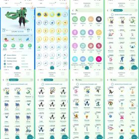 Level 70 || 121 Legendary || 37 Shiny || 8 Shiny & Legendary || 8 Lucky Pokemons || White Kyurem & Blue Kyurem