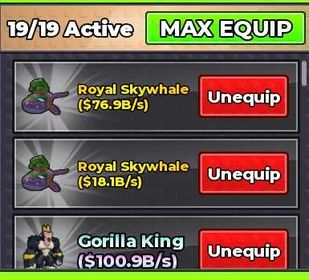 STEAL AN EGG - 568B/s INCOME, 183B SPEED, CELESTIAL SUNLION 48B, ROYAL SKYWHALE 76B/s, GORILLA KING 100B, EQUINOX 83B, MANY PLACED EGGS, CLEAN ALL NO GMAIL