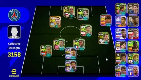 Android|Big Time Lionel Messi|Epic Patrick Viera,G Van Bronckorst,Steven Gerrard|Show Time C.Romero,Vozinha|PES2026|EF2956