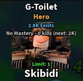 G TOILET - SLOP TOWER DEFENSE