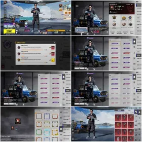 M416 Glacier Lvl 4(KillMsg)Ump Lvl 4 (KillMsg)Smg,Bizon,S18 (KillMsg)MF 48"Lvl 70"Mythic Bag"Urban Pant"Boldline Uza"Bule Daica"Middleeast Gold