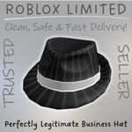 Perfectly Legitimate Business Hat (Legit) Fast Delivery Roblox